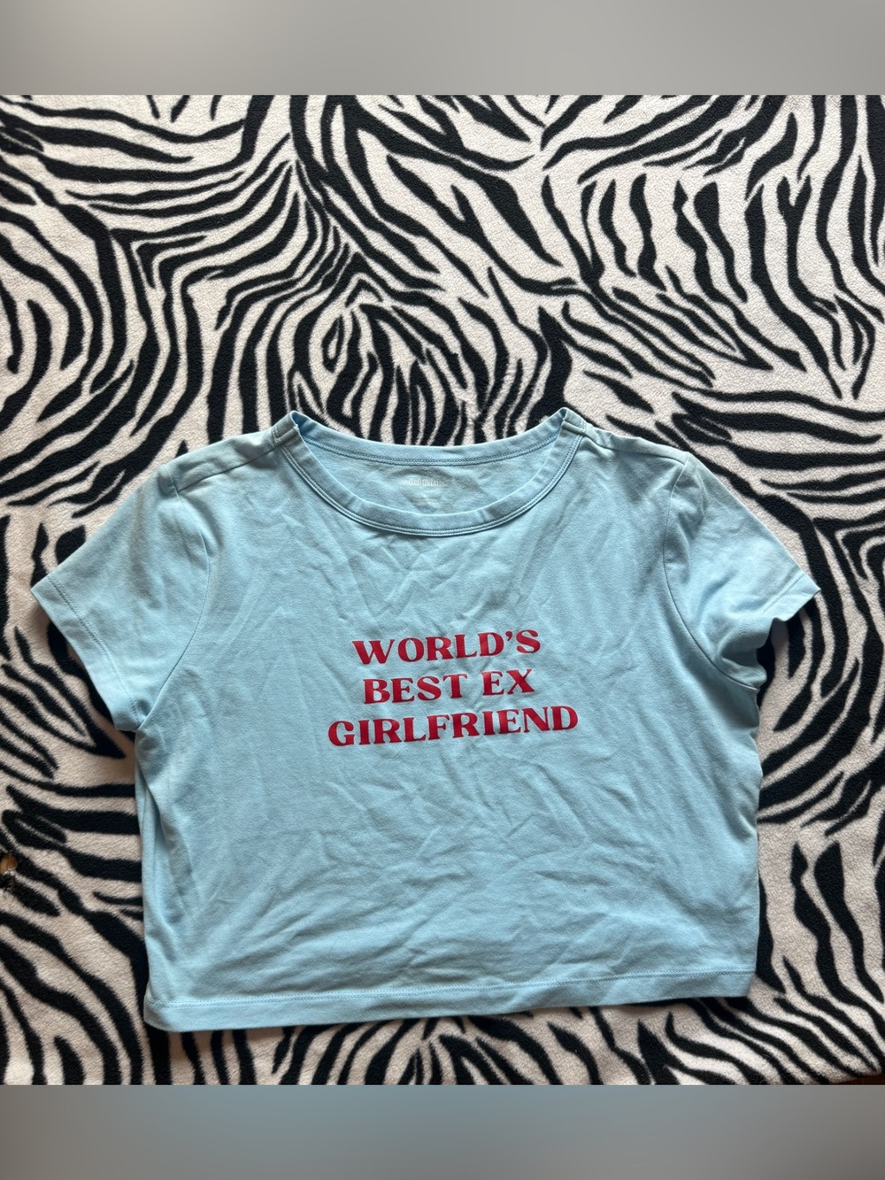 World’s Best Ex Girlfriend Crop Top